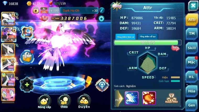 Mã : #TTS6101 - S1801 - Top22 - V10 - 16K KC - 1K sách - Unvoa kuyrem Cặp lati bá chủ Drak ho-oh sáng thế đua top cụm mới bao chất