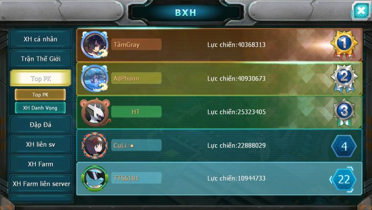Mã : #TTS6101 - S1801 - Top22 - V10 - 16K KC - 1K sách - Unvoa kuyrem Cặp lati bá chủ Drak ho-oh sáng thế đua top cụm mới bao chất