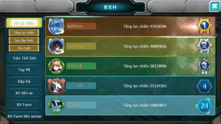 Mã : #TTS6101 - S1801 - Top22 - V10 - 16K KC - 1K sách - Unvoa kuyrem Cặp lati bá chủ Drak ho-oh sáng thế đua top cụm mới bao chất