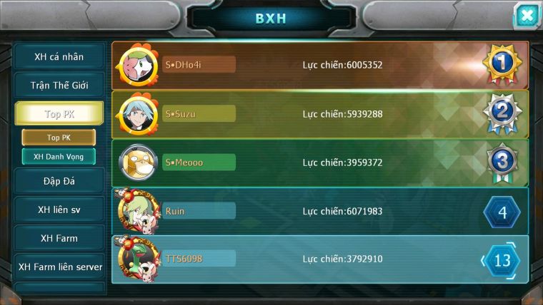 Mã : #TTS6098 - S1863 - Top13 - V10 - Unvoa kuyrem Kyogre bá chủ băng né raikou