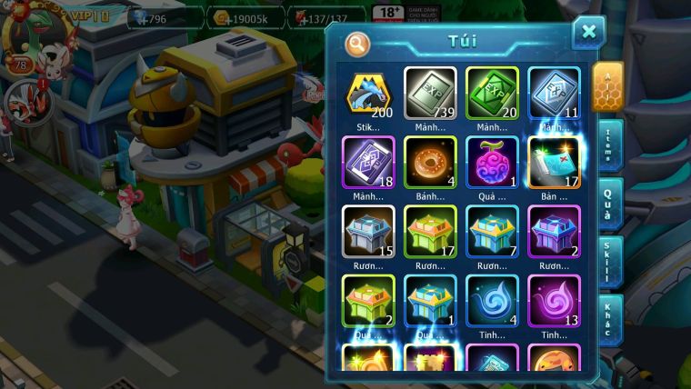 Mã : #TTS6098 - S1863 - Top13 - V10 - Unvoa kuyrem Kyogre bá chủ băng né raikou