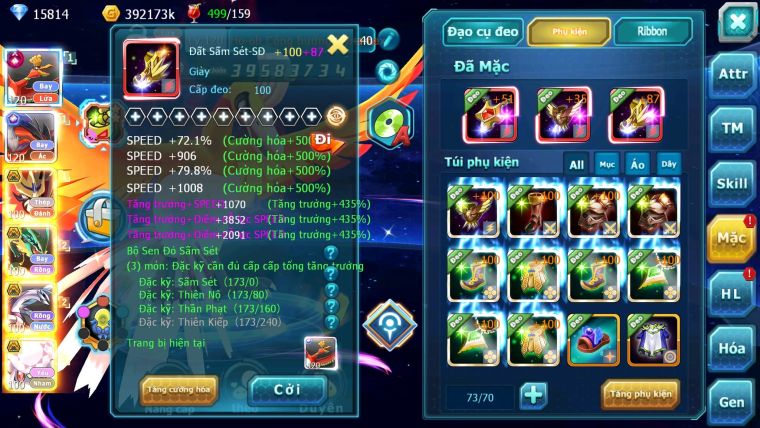 Mã : #TTS6108 - S1275 - Top12 - V15 - Ho-oh Cộng Hưởng Dynamax Yvetal Cộng Hưởng Vua Khiên bá chủ rayquaza bc nhiều pet bá chủ