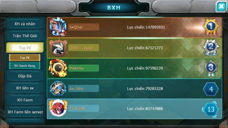 Mã : #TTS6108 - S1275 - Top12 - V15 - Ho-oh Cộng Hưởng Dynamax Yvetal Cộng Hưởng Vua Khiên bá chủ rayquaza bc nhiều pet bá chủ