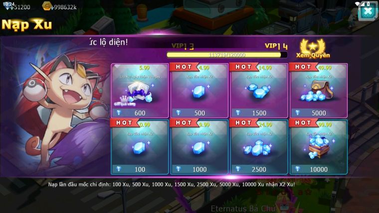 Mã : #TTS6114 - S326 - Top3 - V13 - 51K kc - 3K1 Sách  Diancie & Ho-oh cộng hưởng dynamax Kyurem Unvoa Wb bá chủ nhiều pet ht