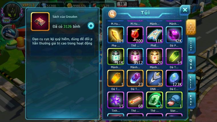 Mã : #TTS6114 - S326 - Top3 - V13 - 51K kc - 3K1 Sách  Diancie & Ho-oh cộng hưởng dynamax Kyurem Unvoa Wb bá chủ nhiều pet ht