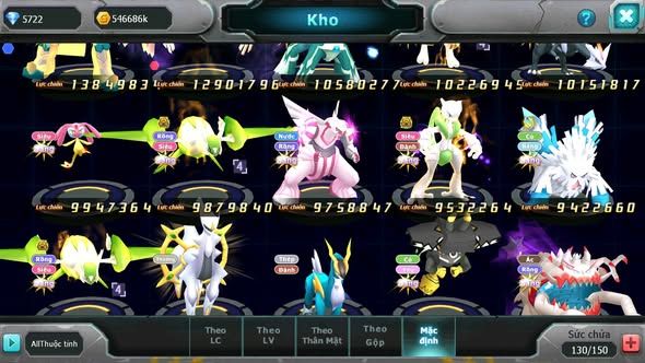 Mã : #TTS6113 - S804 - Top3 All - V15 - 1K7 Sách - White Black Hooh Cộng Hưởng Dynamax Yvetal cộng hưởng Rayquaza dynamax nhiều pet bá chủ