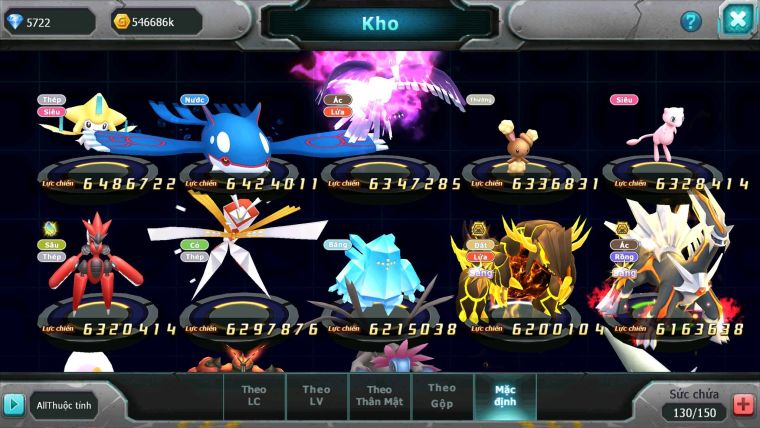 Mã : #TTS6113 - S804 - Top3 All - V15 - 1K7 Sách - White Black Hooh Cộng Hưởng Dynamax Yvetal cộng hưởng Rayquaza dynamax nhiều pet bá chủ