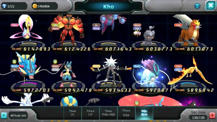 Mã : #TTS6113 - S804 - Top3 All - V15 - 1K7 Sách - White Black Hooh Cộng Hưởng Dynamax Yvetal cộng hưởng Rayquaza dynamax nhiều pet bá chủ
