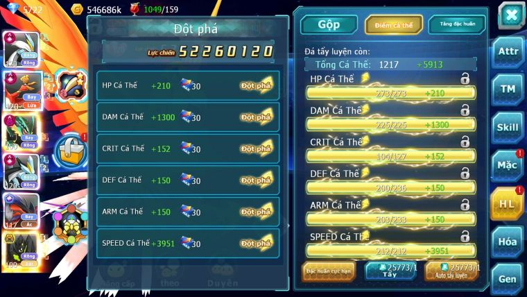 Mã : #TTS6113 - S804 - Top3 All - V15 - 1K7 Sách - White Black Hooh Cộng Hưởng Dynamax Yvetal cộng hưởng Rayquaza dynamax nhiều pet bá chủ