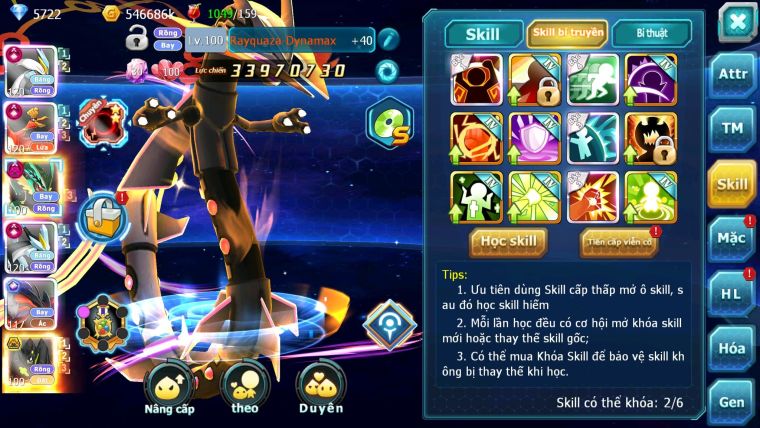 Mã : #TTS6113 - S804 - Top3 All - V15 - 1K7 Sách - White Black Hooh Cộng Hưởng Dynamax Yvetal cộng hưởng Rayquaza dynamax nhiều pet bá chủ