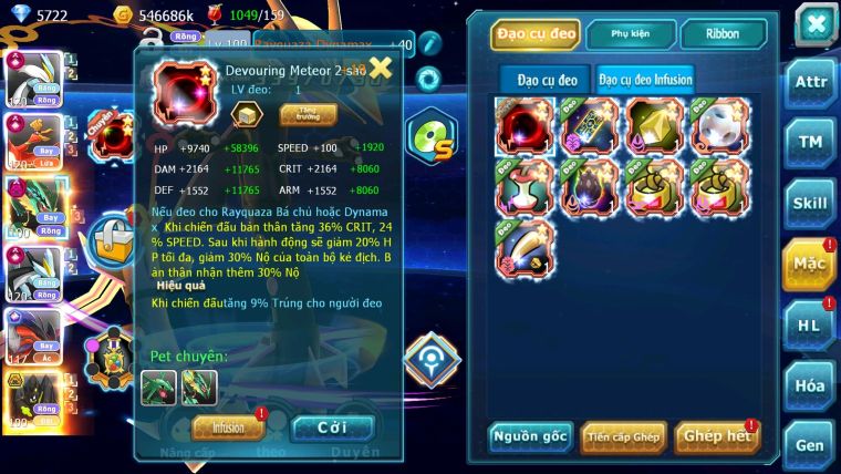 Mã : #TTS6113 - S804 - Top3 All - V15 - 1K7 Sách - White Black Hooh Cộng Hưởng Dynamax Yvetal cộng hưởng Rayquaza dynamax nhiều pet bá chủ