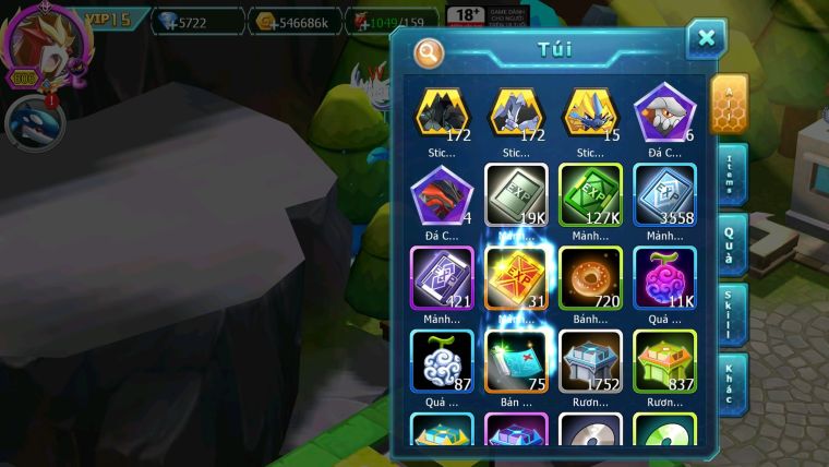 Mã : #TTS6113 - S804 - Top3 All - V15 - 1K7 Sách - White Black Hooh Cộng Hưởng Dynamax Yvetal cộng hưởng Rayquaza dynamax nhiều pet bá chủ