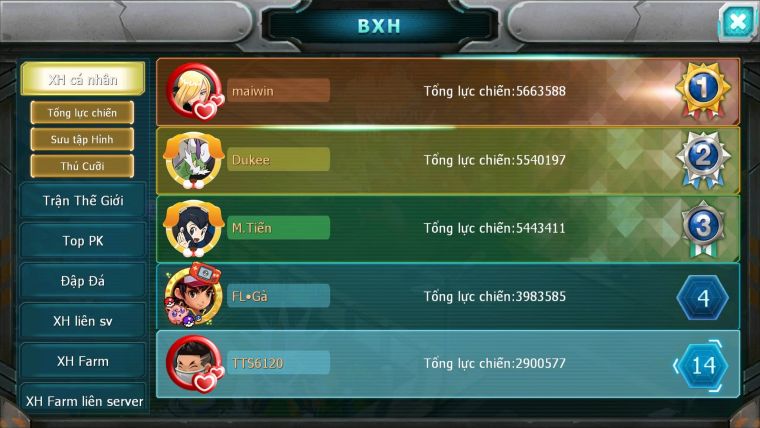 Mã : #TTS6120 - S1874 - Top 14 - V10 Zyugarde Latios bá chủ mes lati đua top bao ngon