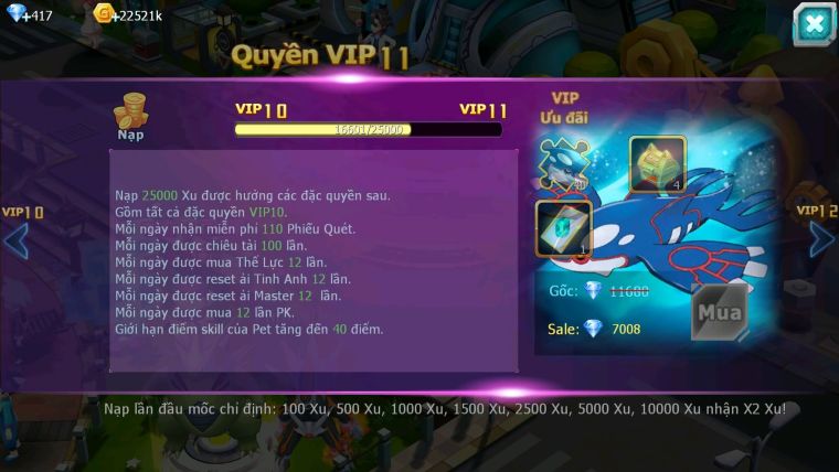 Mã : #TTS6120 - S1874 - Top 14 - V10 Zyugarde Latios bá chủ mes lati đua top bao ngon