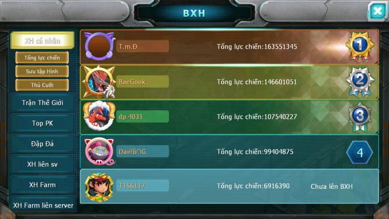 Mã : #TTS6117 - S1540 - Diancie bá chủ Rắn Băng bá chủ fini lugia nhiều pet ht