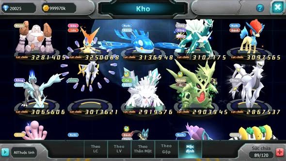 Mã : #TTS6127 - S1288 - Top42 - V12 - 20K KC - 380 SÁCH - PALKIA cộng hưởng full ss Kyogre bc rắn băng bc WB bá chủ Kyurem Unvoa