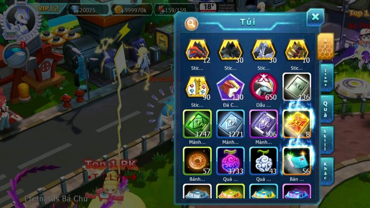 Mã : #TTS6127 - S1288 - Top42 - V12 - 20K KC - 380 SÁCH - PALKIA cộng hưởng full ss Kyogre bc rắn băng bc WB bá chủ Kyurem Unvoa
