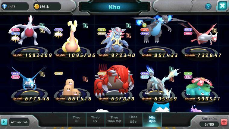 Mã : #TTS6135 - S1855 - Top30 - Lugia goodra armdlo cặp lati