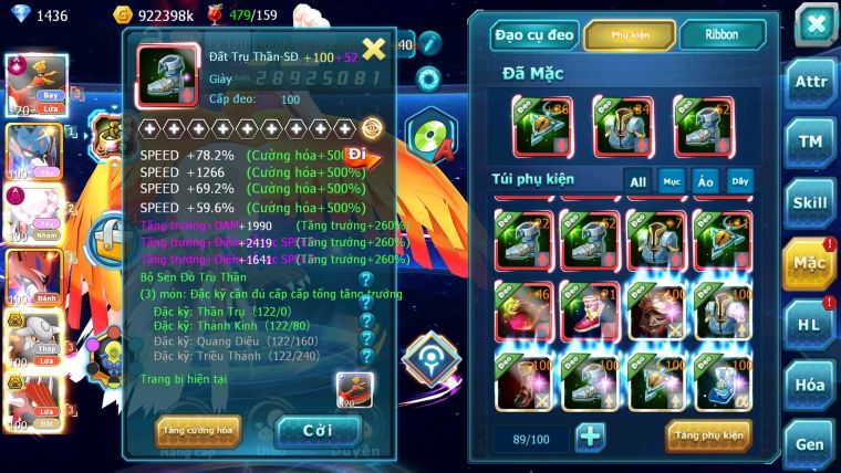 Mã : #TTS6134 - S968 - Top21 - V14 - 850 Sách Ho-oh cộng hưởng dynamax Cặp kiếm khiên mini Diancie dyanamx arc dynamax nhiều pet bá chủ