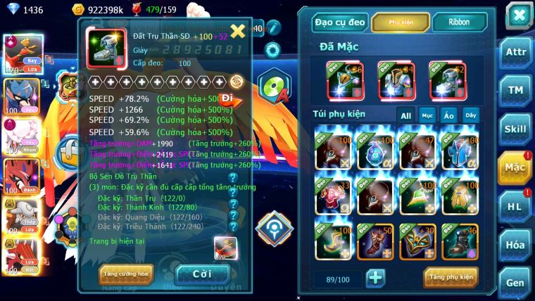 Mã : #TTS6134 - S968 - Top21 - V14 - 850 Sách Ho-oh cộng hưởng dynamax Cặp kiếm khiên mini Diancie dyanamx arc dynamax nhiều pet bá chủ