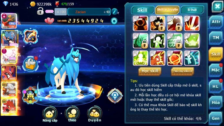Mã : #TTS6134 - S968 - Top21 - V14 - 850 Sách Ho-oh cộng hưởng dynamax Cặp kiếm khiên mini Diancie dyanamx arc dynamax nhiều pet bá chủ