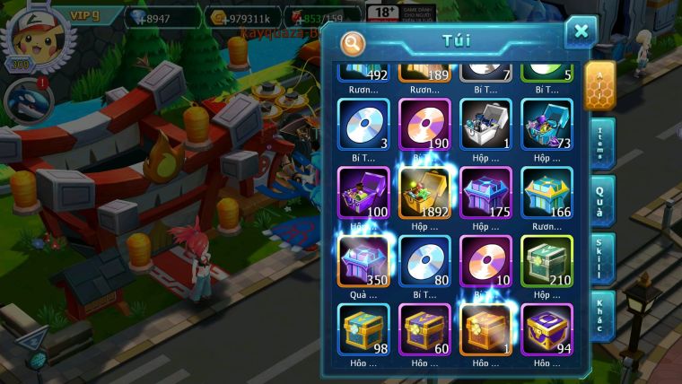 Mã : #TTS6131 - S1108 - V9 - Top46 - 1K1 Sách - White cộng hưởng dynamax Ho-oh bc Unvoa Black bc cặp lati bc nhiều pet ht bc