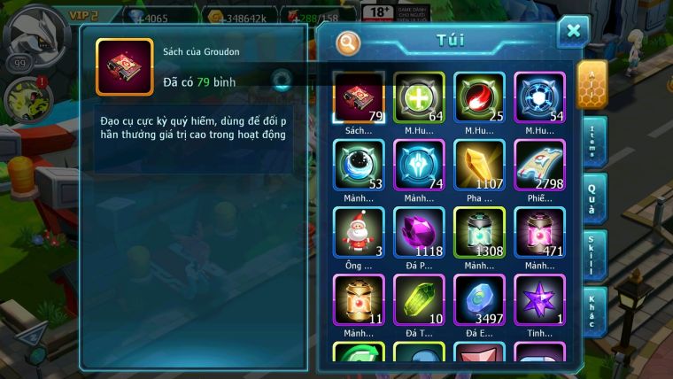 Mã : #TTS6137 - S1640 - Diancie bá chủ Unvoa sakataka Rắn băng bc cặp lati nhiều pet ht