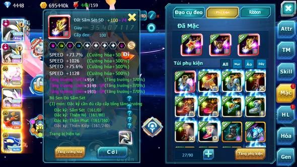 Mã : #TTS6148 - S1288 - V14 - Top11 - White Black cộng hưởng dynamax Diancie bá chủ Unvoa Ho-oh bc nhiều pet bá chủ