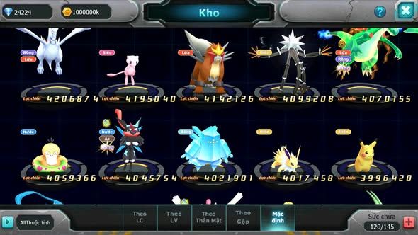 Mã : #TTS6147 - S34 - Top17 - V12 - Rayquaza bá chủ ho-oh dyanamx Pikachu dyanamx raikou bc Unvoa wb bc nhiều pet huyền thoại