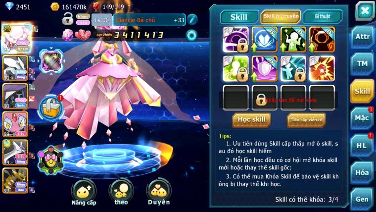 Mã : #TTS6144 - S1810 - V9 - 900 Sách Diancie bá chủ Kyurem unvoa tapu fini mes nhiều pet ht
