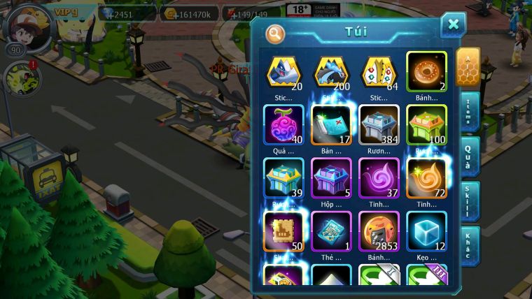 Mã : #TTS6144 - S1810 - V9 - 900 Sách Diancie bá chủ Kyurem unvoa tapu fini mes nhiều pet ht