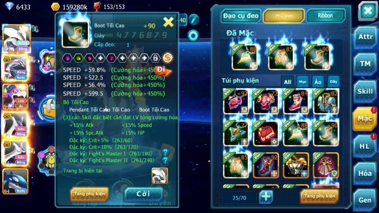 Mã : #TTS6143 - S1840 - V12 - 2K4 Sách Top36 - Kyurem Unvoa Palkia bc drak ho-oh cặp lati bc nhiều pet ht