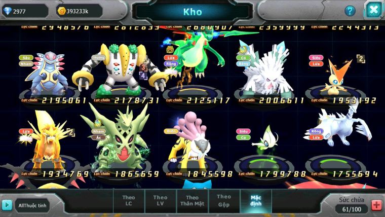 Mã : #TTS6141 - S1744 - V11 - Ho-oh Dynamax Lugia bá chủ thần gió bc Unvoa cặp lati bc palkia