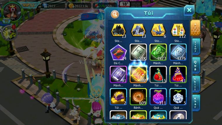 Mã : #TTS6141 - S1744 - V11 - Ho-oh Dynamax Lugia bá chủ thần gió bc Unvoa cặp lati bc palkia