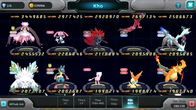 Mã : #TTS6140 - S1611 - V11 - Cặp cá bá chủ Unvoa wb qvld bc ho-oh pikachu bc nhiều pet ht