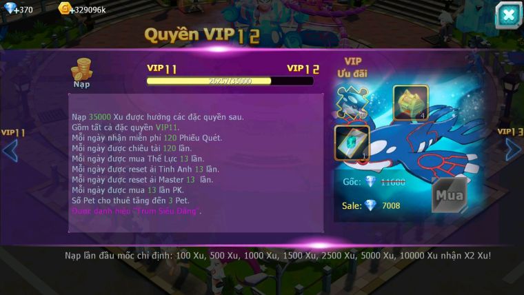 Mã : #TTS6140 - S1611 - V11 - Cặp cá bá chủ Unvoa wb qvld bc ho-oh pikachu bc nhiều pet ht