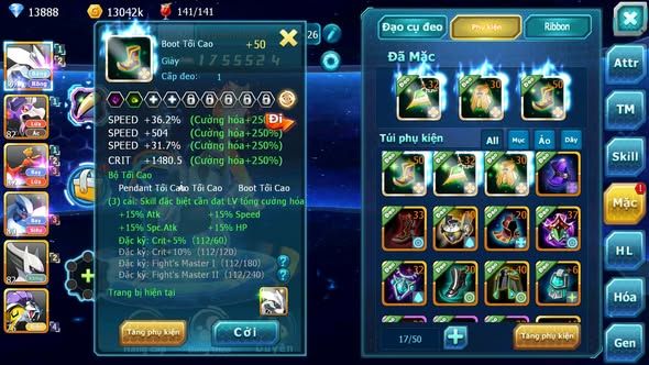 Mã : #TTS6155 - S1839 - V10 - 13K KC - Kyurem Unvoa Drak ho-oh Ho-oh Lugia sáng thế nhiều pet ht