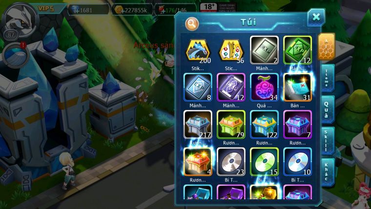 Mã : #TTS6153 - S1823 - V5 - Kyurem Unvoa cặp lati sáng thế nhiều pet ht