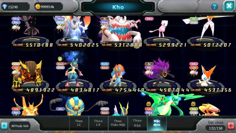Mã : #TTS6152 - S583 - Top 19 - V15 - 1K4 Sách 15K KC - Hoopa bá chủ Ho-oh dynamax Giratina cộng hưởng Yvetal bc thần gió bc nhiều pet bá chủ