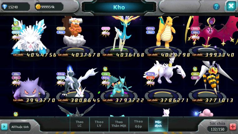 Mã : #TTS6152 - S583 - Top 19 - V15 - 1K4 Sách 15K KC - Hoopa bá chủ Ho-oh dynamax Giratina cộng hưởng Yvetal bc thần gió bc nhiều pet bá chủ
