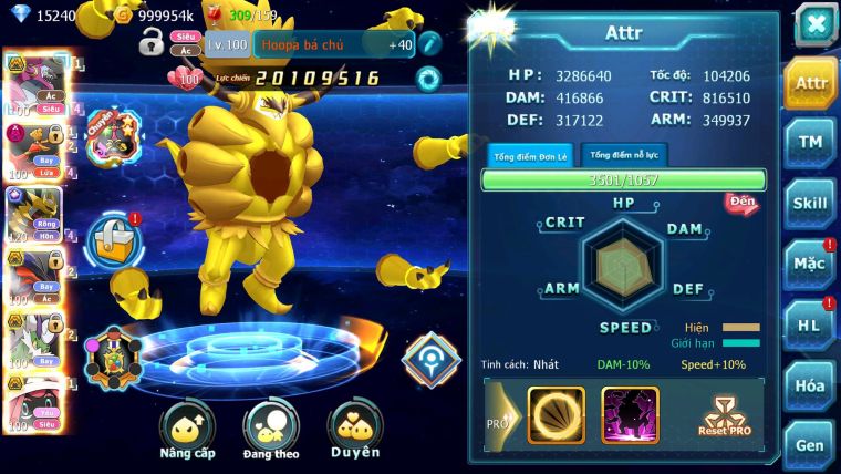 Mã : #TTS6152 - S583 - Top 19 - V15 - 1K4 Sách 15K KC - Hoopa bá chủ Ho-oh dynamax Giratina cộng hưởng Yvetal bc thần gió bc nhiều pet bá chủ