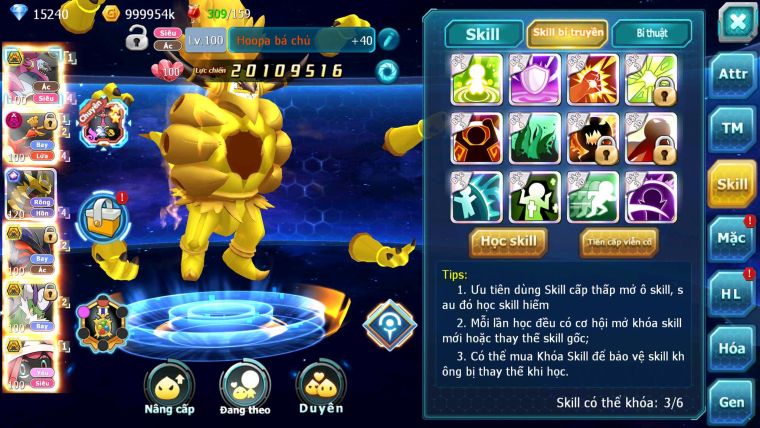 Mã : #TTS6152 - S583 - Top 19 - V15 - 1K4 Sách 15K KC - Hoopa bá chủ Ho-oh dynamax Giratina cộng hưởng Yvetal bc thần gió bc nhiều pet bá chủ