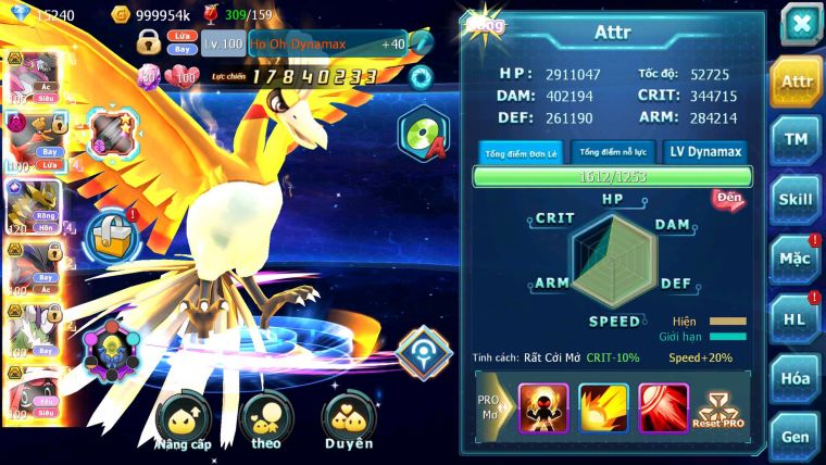 Mã : #TTS6152 - S583 - Top 19 - V15 - 1K4 Sách 15K KC - Hoopa bá chủ Ho-oh dynamax Giratina cộng hưởng Yvetal bc thần gió bc nhiều pet bá chủ