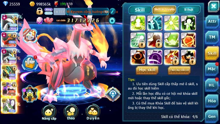 Mã : #TTS6151 - S1165 - Top7 - 2100 Sách  V15 - White Black Ho-oh cộng hưởng dynamax Rayquaza bc drak ho-oh bá chủ nhiều pet bá chủ ngon