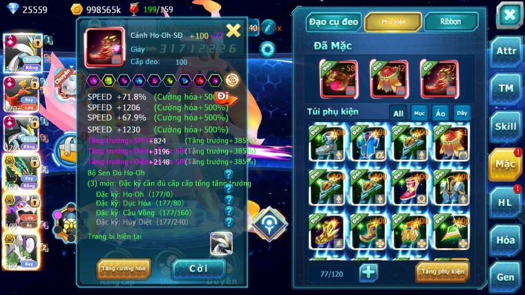 Mã : #TTS6151 - S1165 - Top7 - 2100 Sách  V15 - White Black Ho-oh cộng hưởng dynamax Rayquaza bc drak ho-oh bá chủ nhiều pet bá chủ ngon