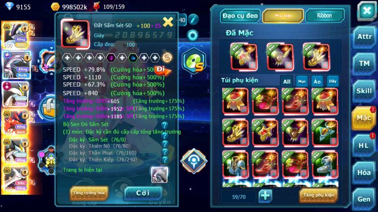 Mã : #TTS6164 - S1735 - V15 - Top4 - Miraidon & Koraidon Bá chủ Palkia cộng hưởng White cộng hưởng dynamax
