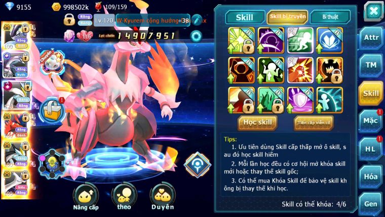 Mã : #TTS6164 - S1735 - V15 - Top4 - Miraidon & Koraidon Bá chủ Palkia cộng hưởng White cộng hưởng dynamax