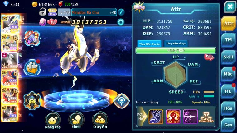 Mã : #TTS6162 - S1734 - V16 -  Top 6PK - Cưỡi Pikachu Team Hot Meta Cặp Miraidon Koraidon Kiếm Khiên Bá chủ arc thép cộng hưởng dynaamx cặp z bá chủ