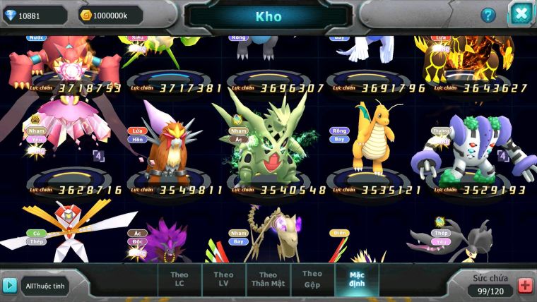 Mã : #TTS6160 - S1669 - Top7 - V15 - Miraidon bá chủ & Koraidon Bá chủ Palkia bá chủ Kyurem Unvoa  - White Black bá chủ Nhiều Pet HT
