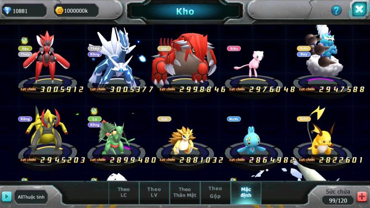 Mã : #TTS6160 - S1669 - Top7 - V15 - Miraidon bá chủ & Koraidon Bá chủ Palkia bá chủ Kyurem Unvoa  - White Black bá chủ Nhiều Pet HT